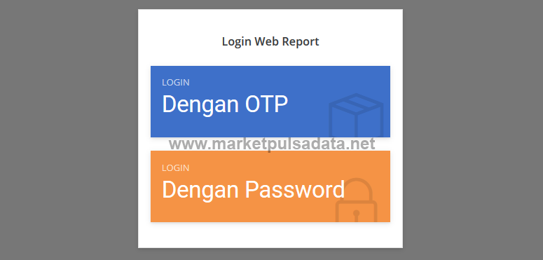 Cara Login Web Report Market Pulsa Data
